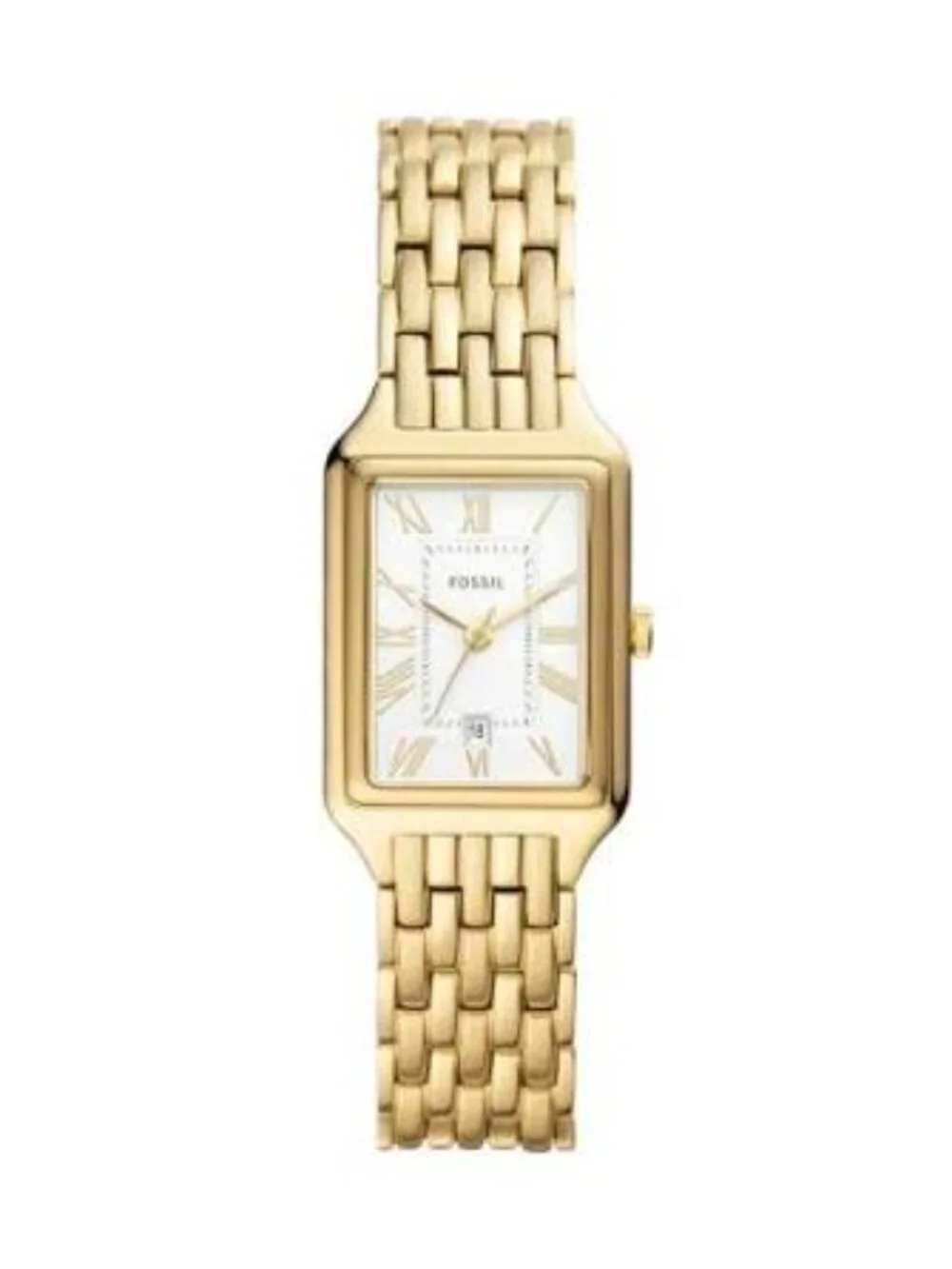 Raquel Three-Hand Date Gold-Tone Stainless Steel Watch